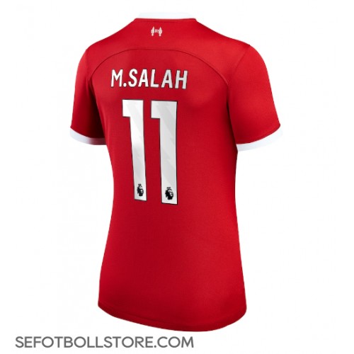 Liverpool Mohamed Salah #11 Replika Hemmatröja Dam 2023-24 Kortärmad